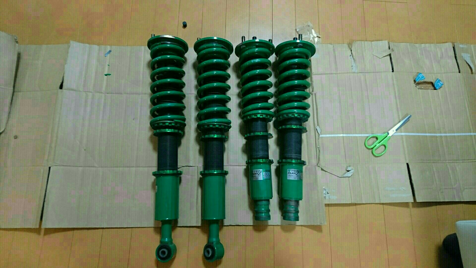 TEIN FLEX Z 取り付け（ホンダ アコード ユーロR・CL7/8/9）by