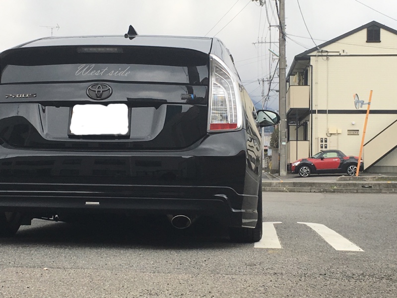 ベストスタイル製キャンバープレート3度（トヨタ プリウス）by g.t