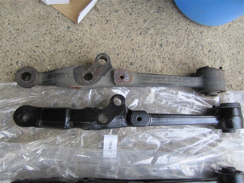 延長ロアアーム＆加工ナックル取り付け（その3）（トヨタ マークII