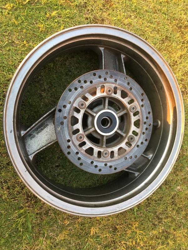 17インチ化したよ その1（カワサキ ZX-10）by たかパパ♪ - みんカラ