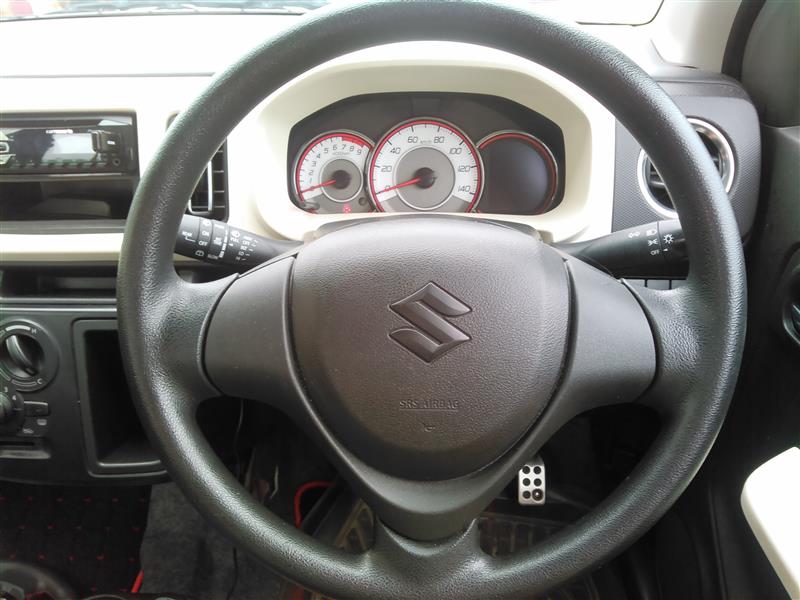 アルトワークス純正ステアリングへ交換（スズキ アルト・HA36S）by