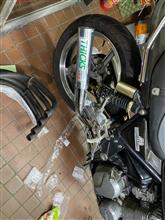 ゼファー400 ルーザー菅交換 4-2-1マフラー（カワサキ ゼファー400）by