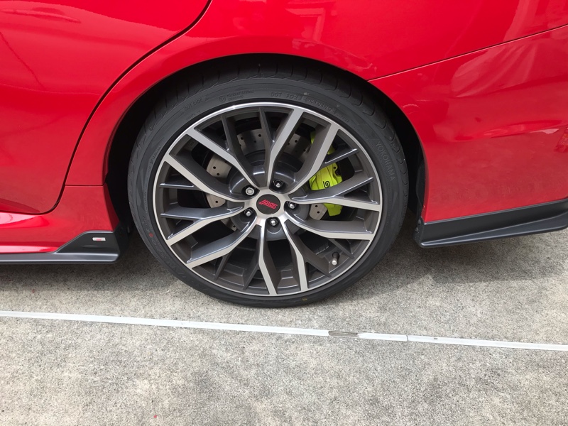 スバル純正 VAB TYPE S オプション BBSホイール（スバル WRX STI・VAB