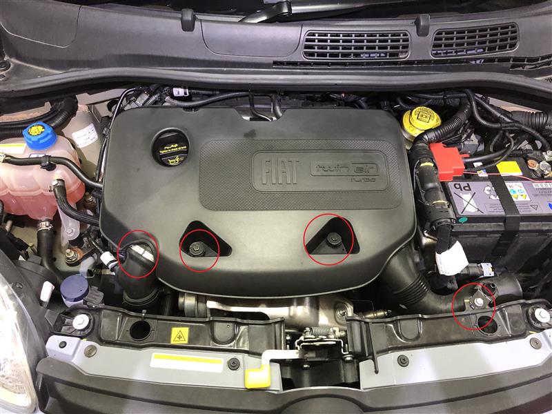 ASSO ハイパワー吸速アクセレーターKIT取り付け（フィアット パンダ・3