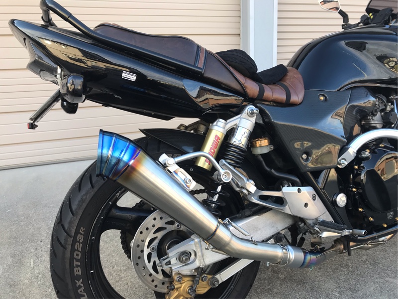 LCI GPチタン スリップオンマフラー（ホンダ CB400 SUPER FOUR