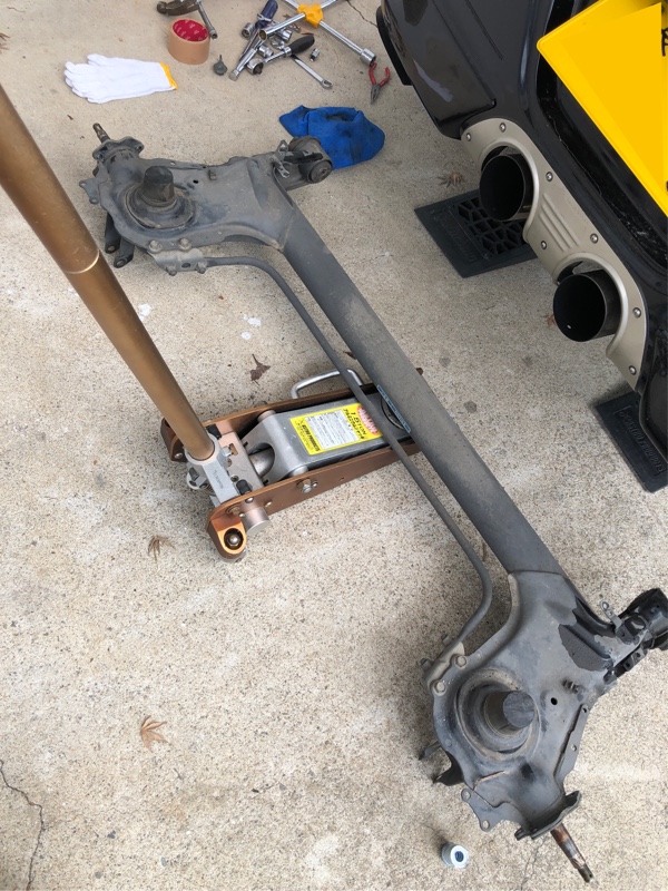 可変アクスルインストール①（ダイハツ コペン・L880K）by なかD