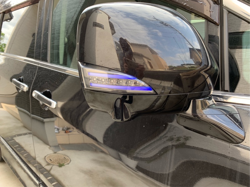 ヴァレンティ ドアミラーウィンカー取付（日産 エルグランド・E52）by