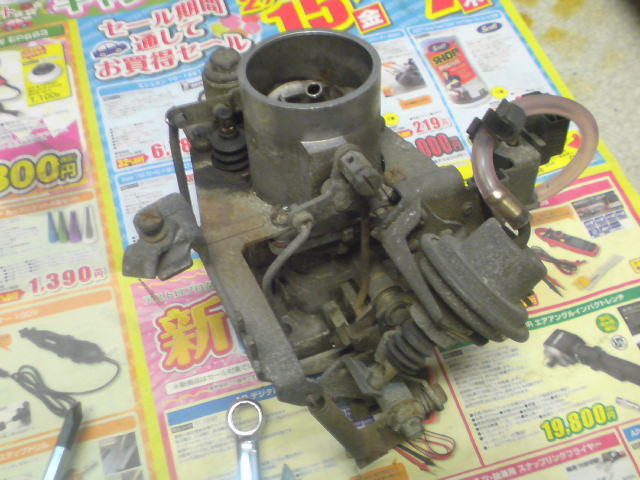 SJ30 ジムニー キャブセッティング記録簿①（スズキ ジムニー・SJ30