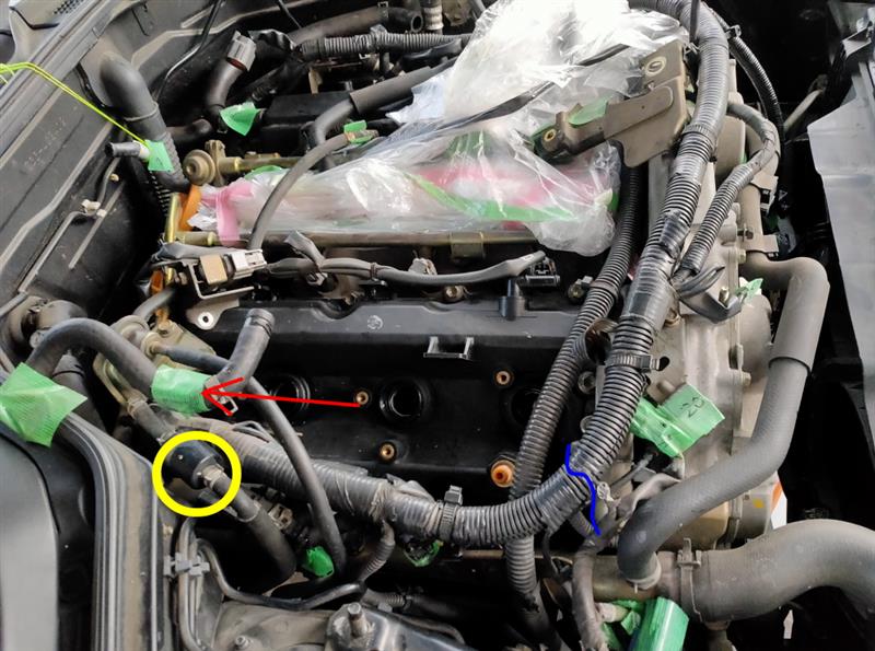 ③タペットカバーパッキン、プラグホールガスケット、プラグ交換（日産