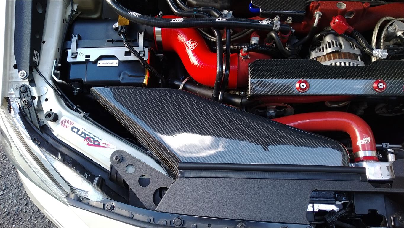 一周まわって、純正エアクリボックス流用（スバル WRX STI・VAB）by