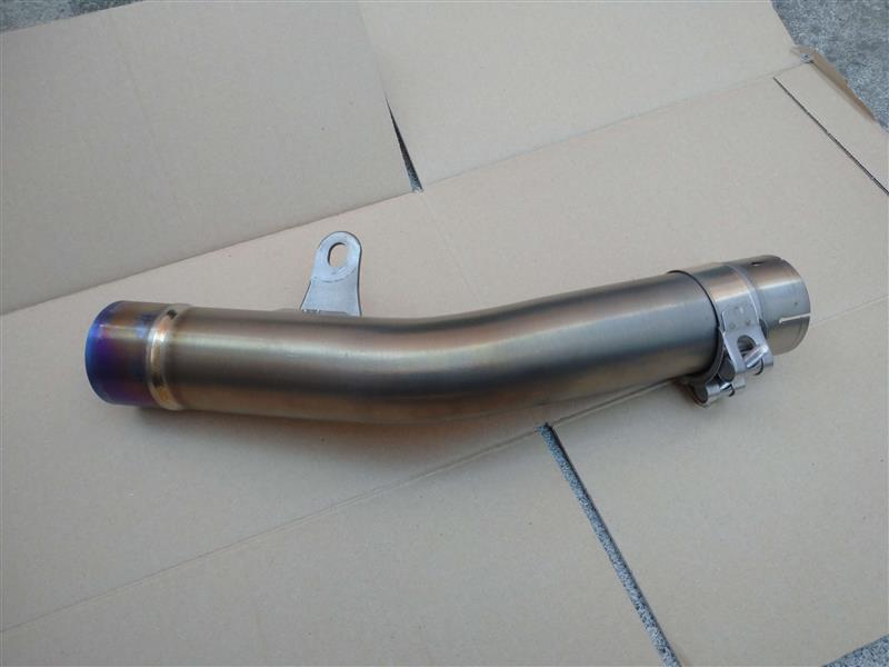 愛車ZX6R マフラー中間パイプ取り付け（カワサキ NinjaZX-6R）by