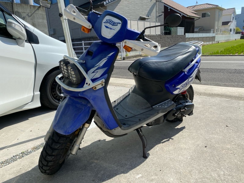Bw's100にこの間の中華外装を付けてみる。（ヤマハ BW'S100）by フル