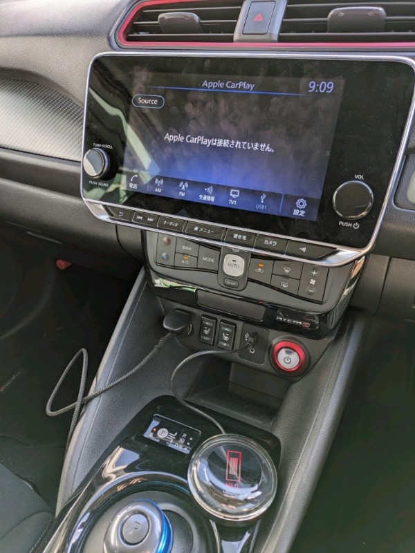 MILEL (MB-201 CarPlay AI Box)の取付け。（日産 リーフ・ZE1）by