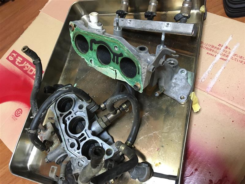 スロットル周辺のレストア（分解編）（ホンダ ビート・PP）by ksmarmr