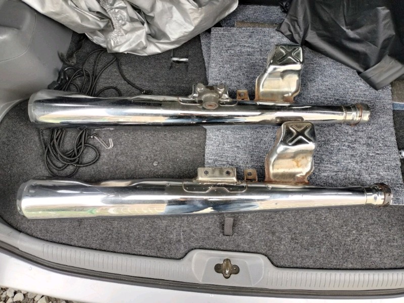 SR 純正マフラー比較（ヤマハ SR400）by アーリオオーリオ - みんカラ