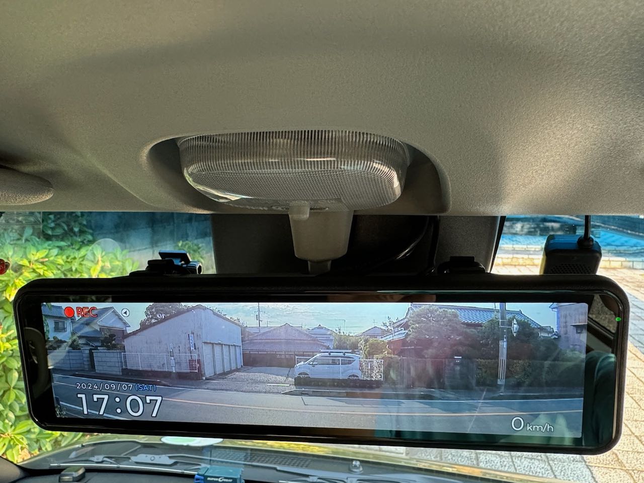 コムテック ミラー型ドライブレコーダー AZDR48（ダイハツ アトレー