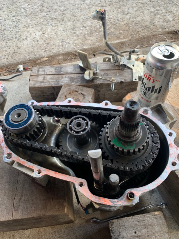 トランスファーダウンギア組込み（スズキ ジムニー・JB23W）by