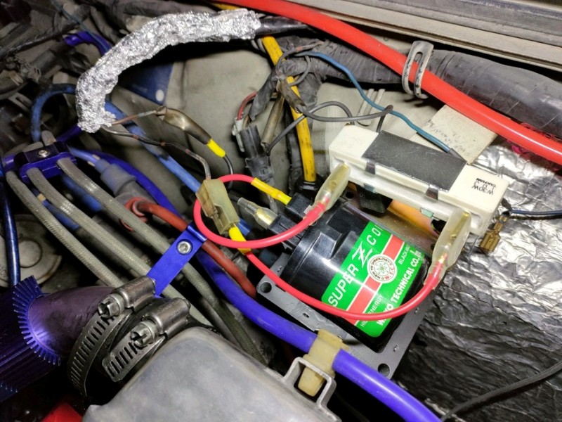 和光テクニカルのブラックコイルMark2をインストール（スズキ ジムニー