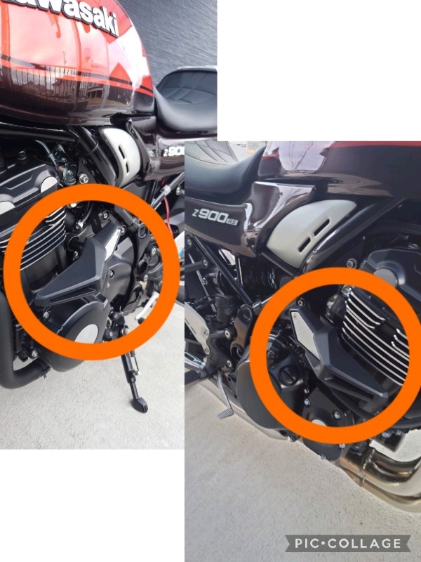 純正エンジンスライダー取り外し（カワサキ Z900RS）by せい1974