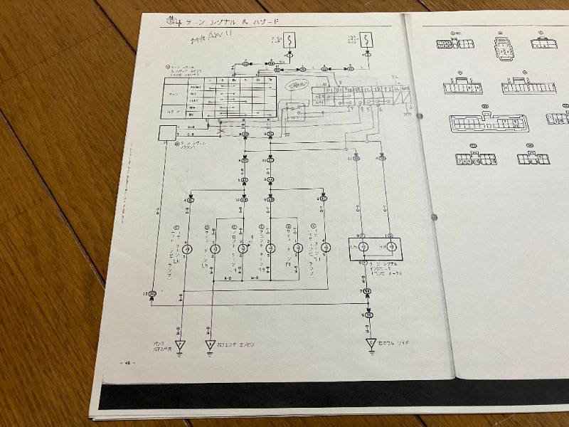 ハザードスイッチ増設（トヨタ MR2・AW10/11）by ぺこなみ - みんカラ