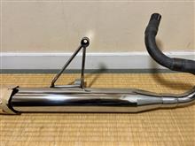 アメリカンクラシックマフラーシングル（ホンダ フュージョン）by