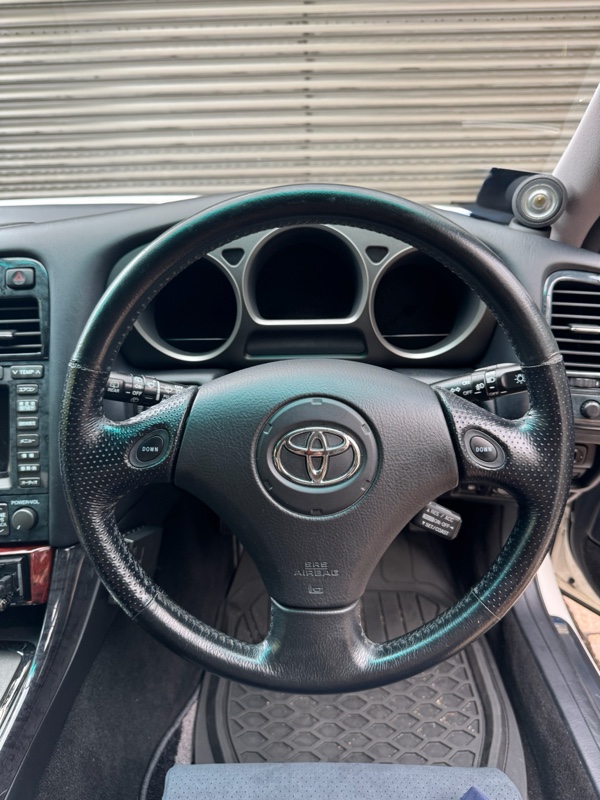 ステアリング交換＆社外パドルシフト取り付け（トヨタ アリスト・16系