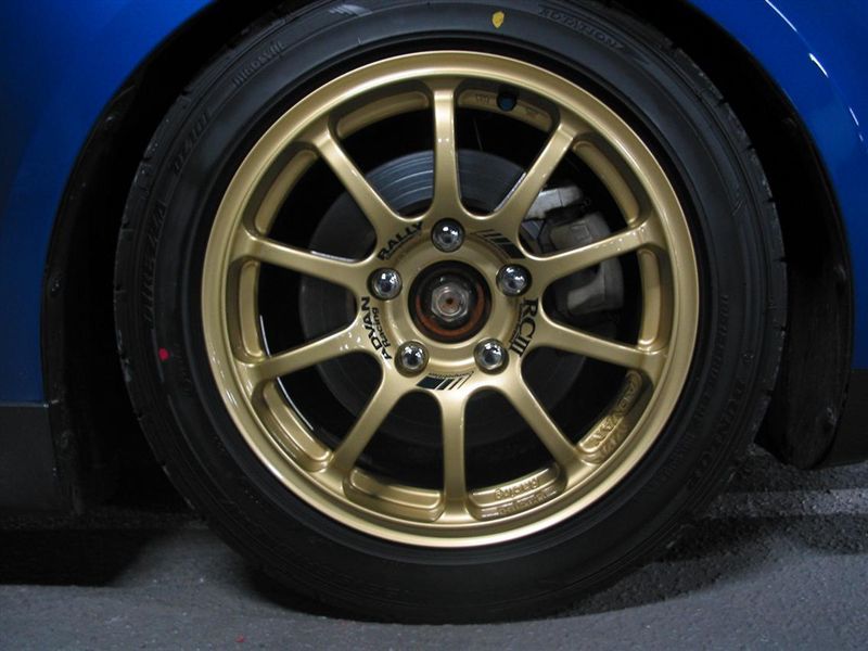 ADVAN Racing RCⅢ YOKOHAMA(ヨコハマ)のホイールの口コミ・パーツ