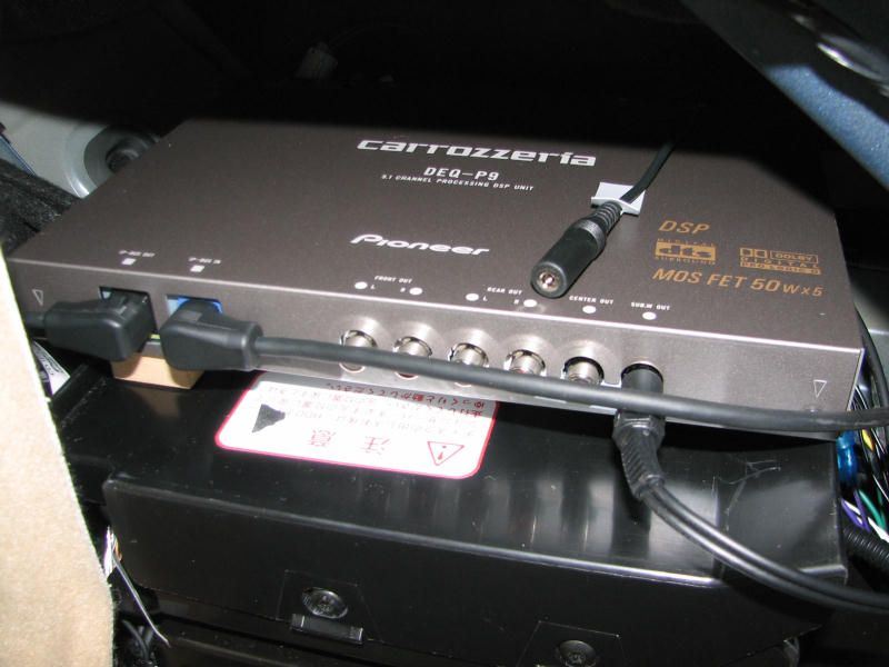 DEQ-P9 PIONEER / carrozzeria(パイオニア / カロッツェリア)のDSP
