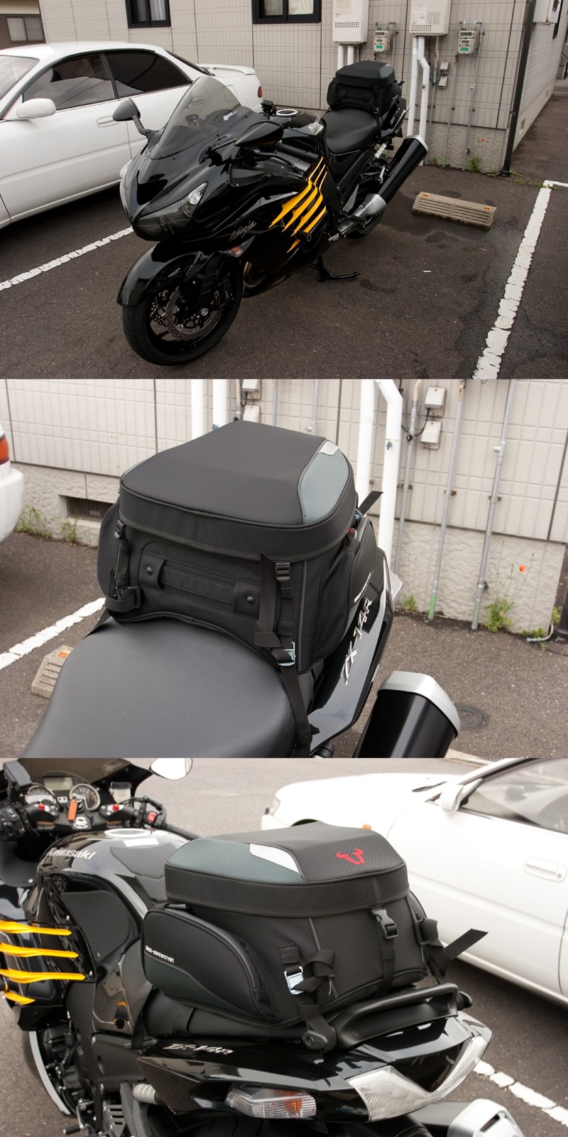 SW-Motech Rearbag のパーツレビュー | ZX-14R(塩田虎夫) | みんカラ