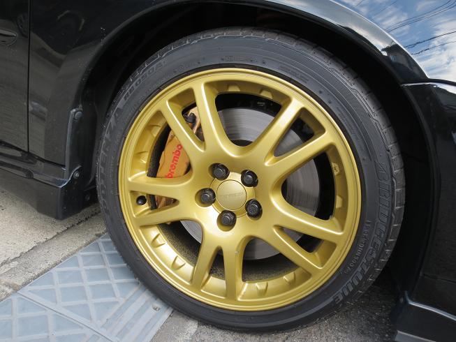 スバル(純正) GDBインプレッサWRX STI純正ホイール のパーツ