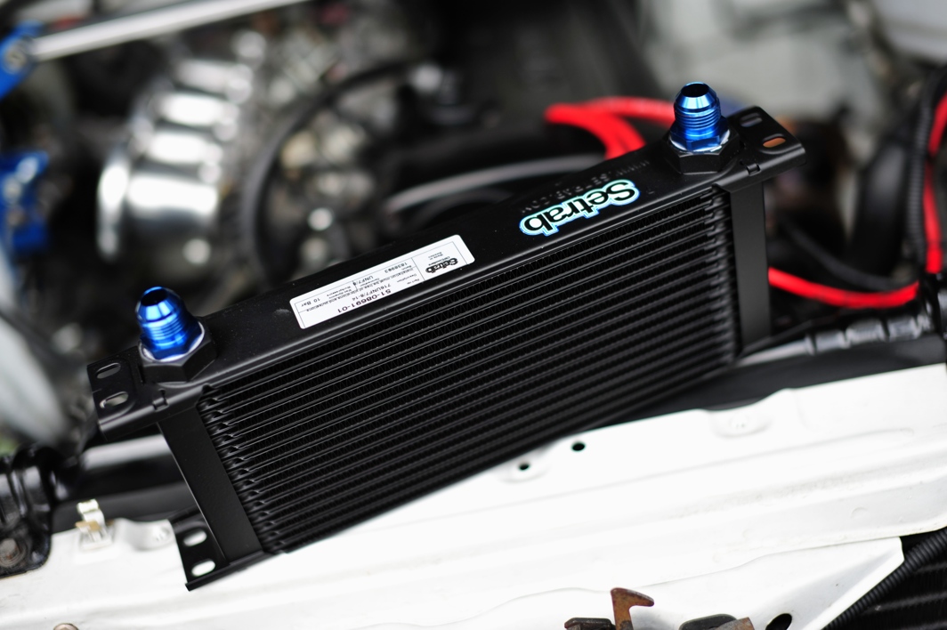 Setrab オイルクーラー のパーツレビュー | スプリンタートレノ(AE86