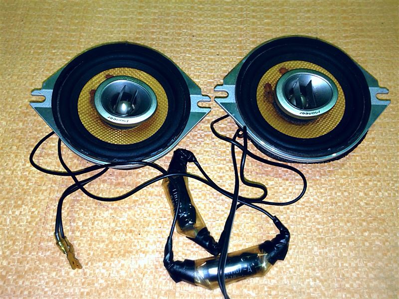 カロッツェリア 10cm TS-J10A 110W ツインター カロッツェリア 10cm TS