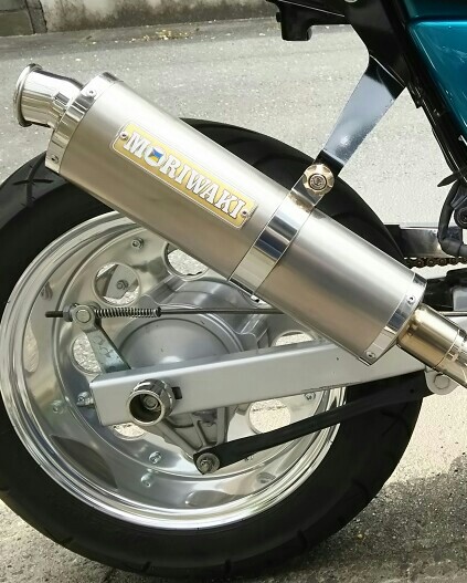 モリワキ チタンマフラー のパーツレビュー | エイプ100(スイプ