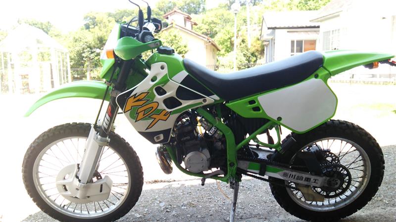 カワサキ(純正) KDX125SR A8 最終モデルシュラウド のパーツレビュー