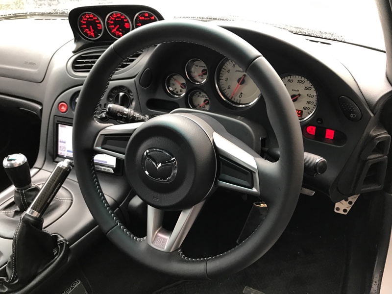 マツダ(純正) ステアリング のパーツレビュー | RX-7(five-m) | みんカラ