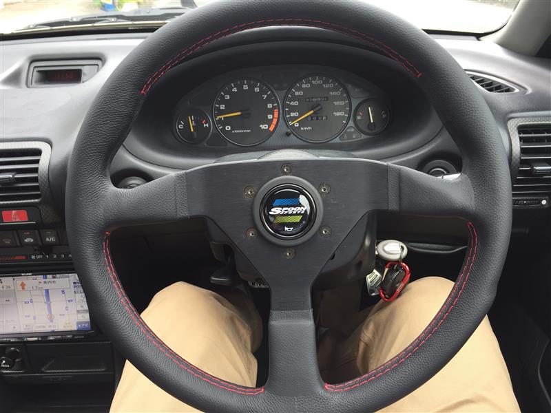 SPOON ステアリング のパーツレビュー | インテグラタイプR(群馬の9631