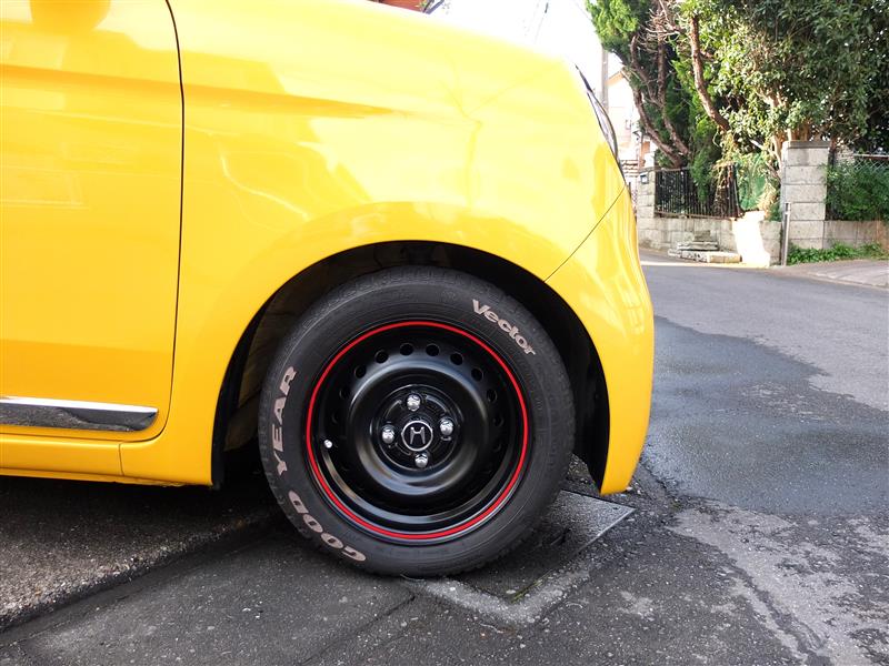 ホンダ(純正) 14インチ スチールホイール(鉄チン) のパーツレビュー