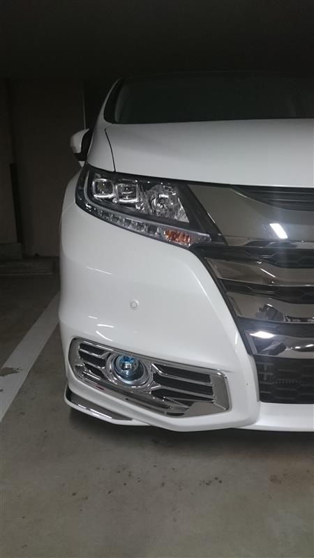 ホンダ(純正) フォグライトガーニッシュ＋ビームライト のパーツ