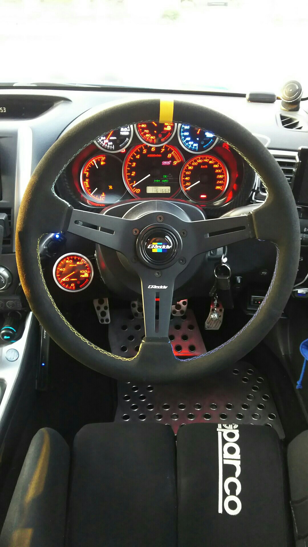 TRUST/GReddy ステアリング(スエード) のパーツレビュー