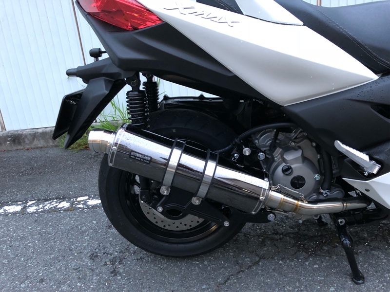 BEAMS R-EVO(スーパーメタルブラック) のパーツレビュー | XMAX(だぁー