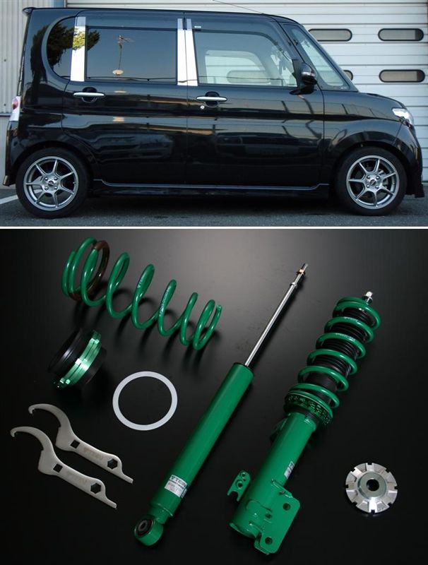 TEIN STREET BASIS DAMPER のパーツレビュー | タントカスタム(TEIN