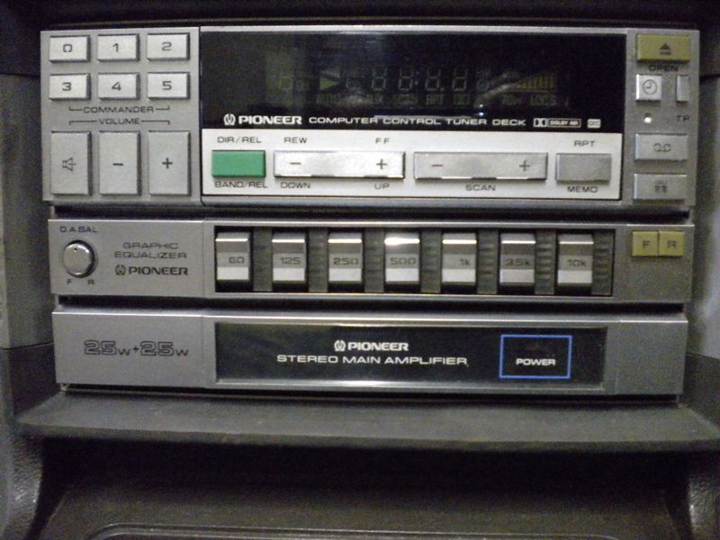 PIONEER パイオニア ロンサムカーボーイ カセットデッキ 当時物