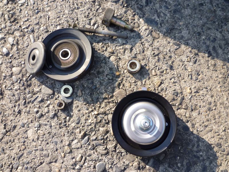 日産純正 エアコンベルトテンショナープーリー のパーツレビュー