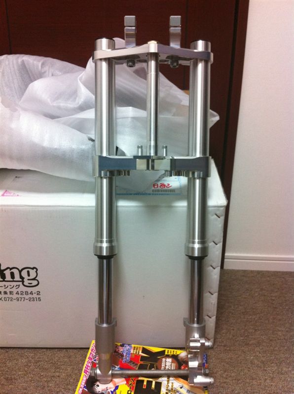 KSR50 フロントフォーク ジャンク KSR50 フロントフォーク ジャンク