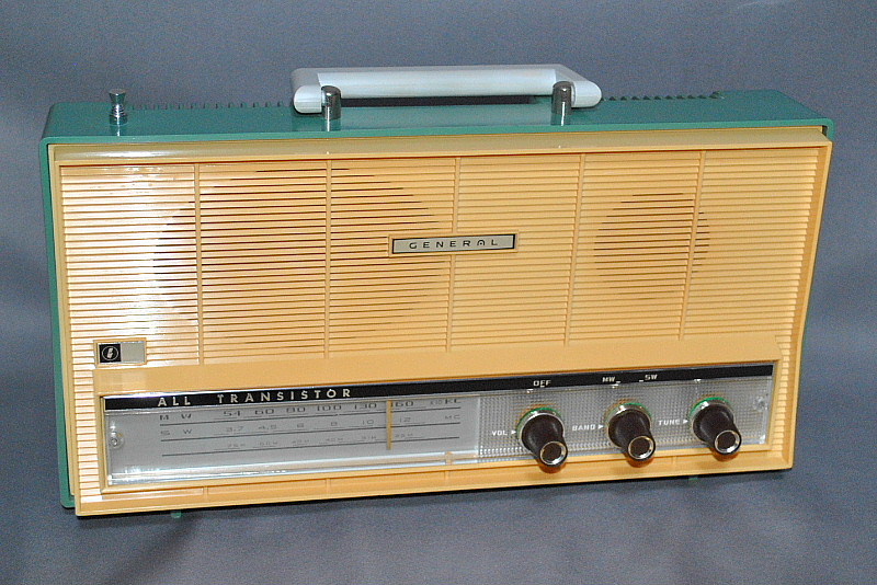 ゼネラル（八欧電機） 8石トランジスターラジオ N-64B｜覆面えるの