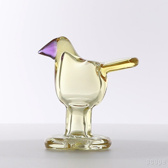販売終了】iittala | Birds by Toikka ミニシエッポ脚付 ターコイズ x