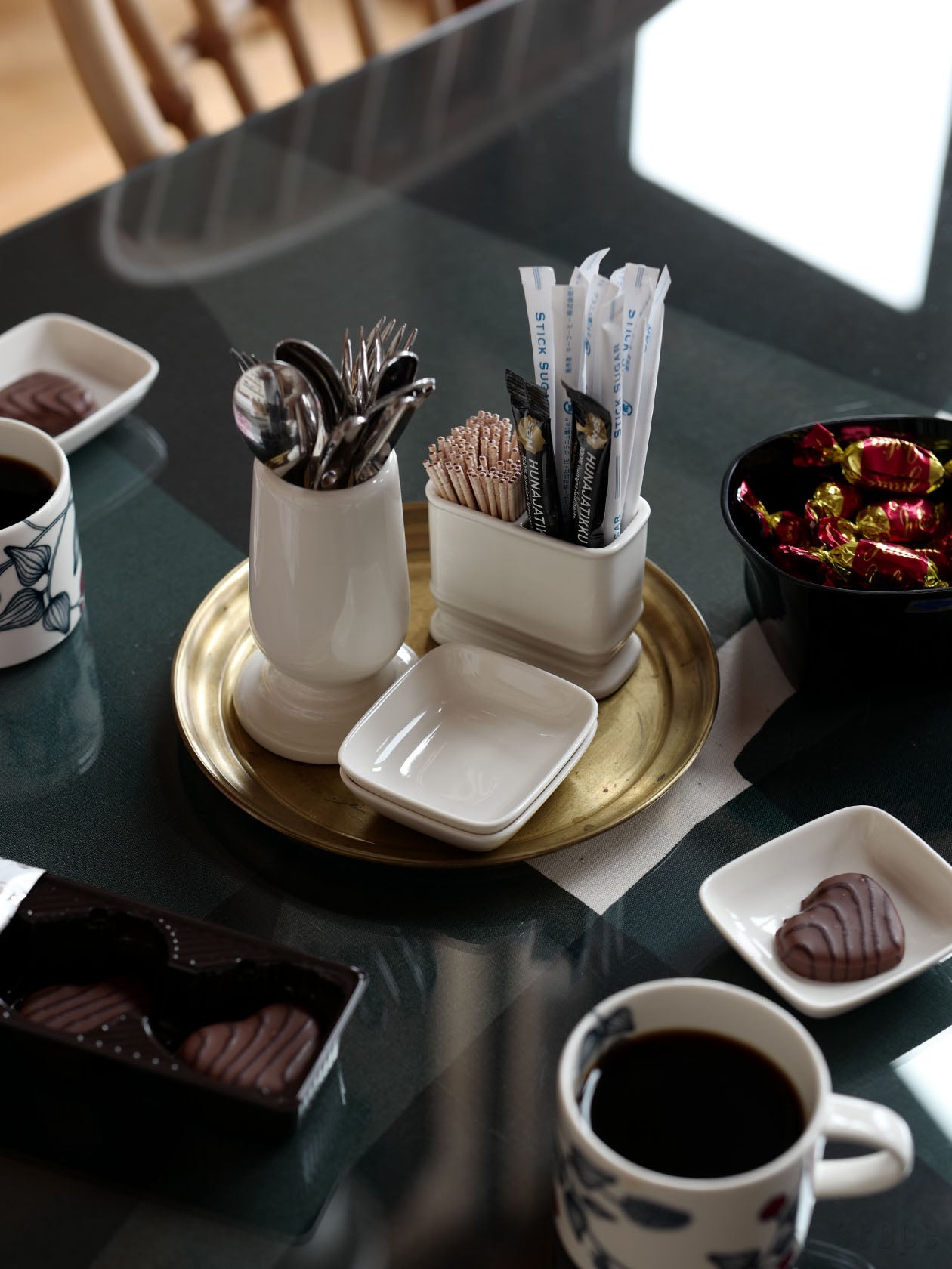 小さなカトラリーを収める、キッチンツールキャニスター65mm｜SCOPE