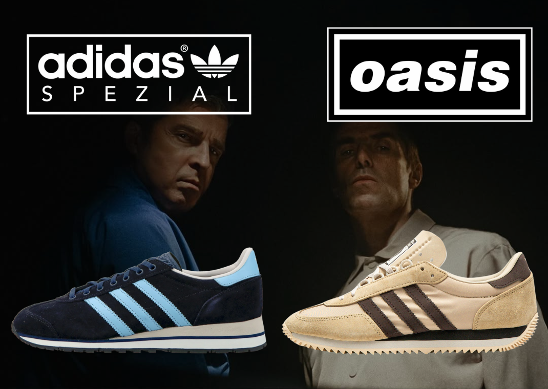 Liam and Noel Gallagher of Oasis Have an adidas SPZL Collab