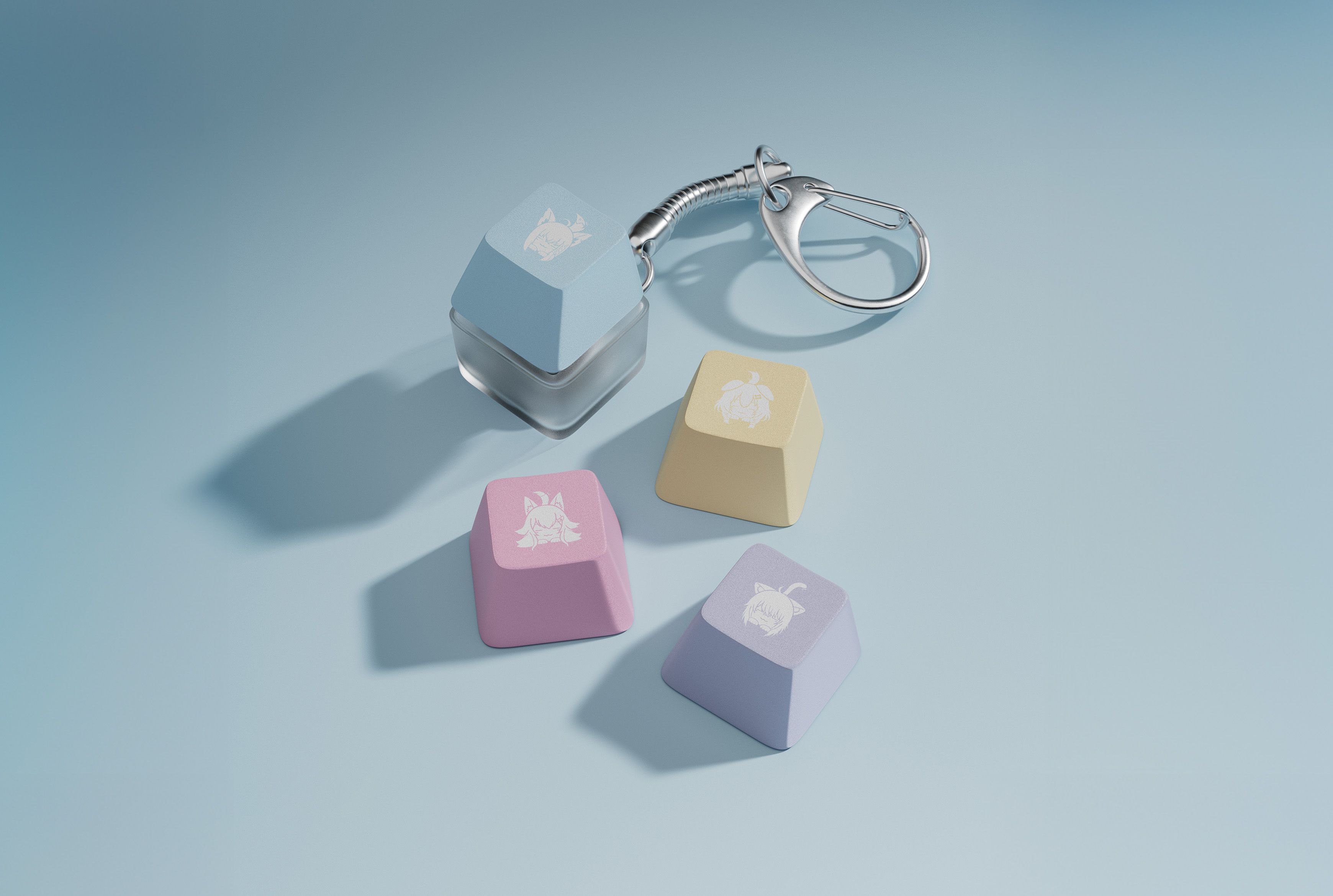 hololive GAMERS Capture the Moment Keycaps | HYTE