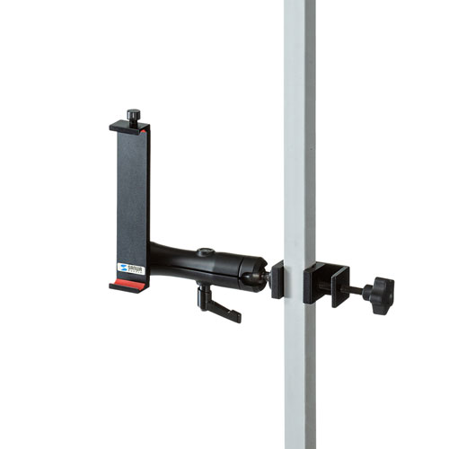 CAR-SPHLD6【支柱取り付け用タブレットホルダー（2関節・アルミ製